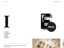 Tablet Screenshot of minimalgraphics.es